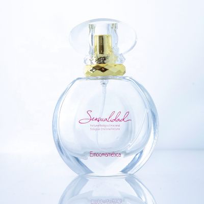 Custom Fancy Crystal Luxury Empty 50ml Perfume Glass Spray Bottles botella de perfume 50ML