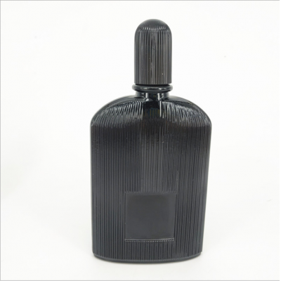 New Design Glass Refillable Perfume Bottle Black 
