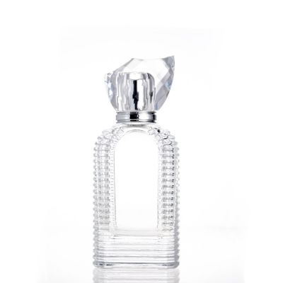 unique shaped perfume bottles 60ml With Perfume Atomizer Bottle 