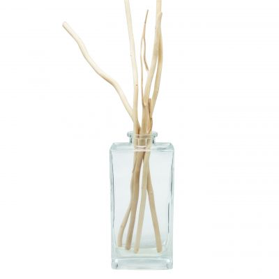 custom room air freshener refill empty 4.7oz-5.1oz glass reed diffuser bottles wholesale willow reed stick