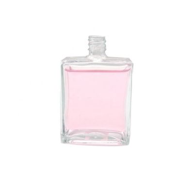empty glass perfume diffuser bottle pump bottle perfume 100ml glass perfume bottle