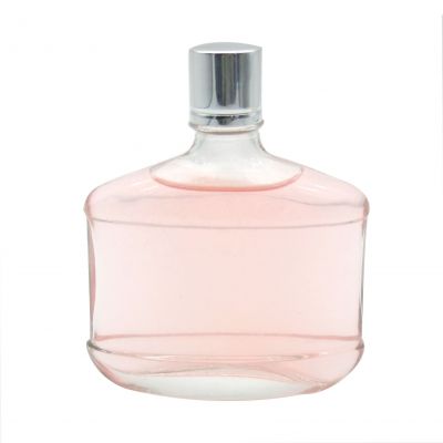 custom made glass perfume bottles 100ml vintage glass bottle with pump 