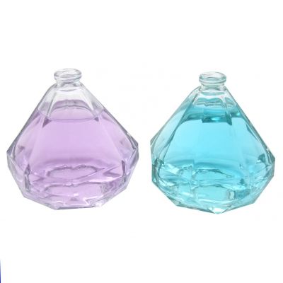 high quality perfume glass bottle crystal perfume bottle 100ml