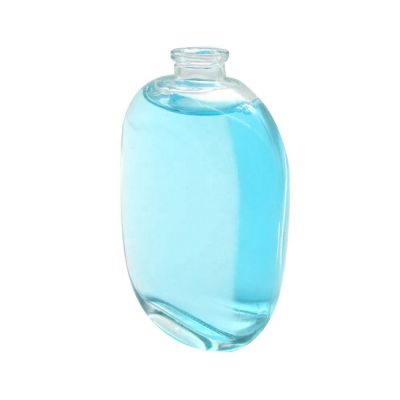 110ml art deco clear cut glass perfume bottle perfume in a clear glass bottle