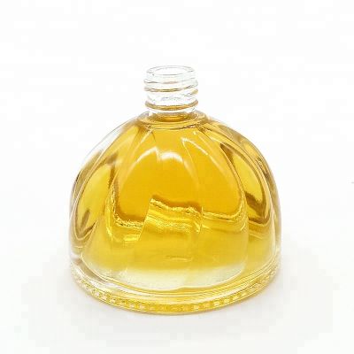 Large Stock Fashion Reed Glass Diffuser Bottle With Screw Cap 