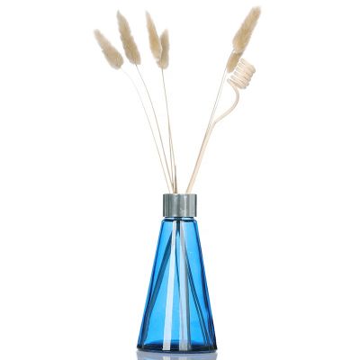 Custom Made 150ml Cone Shape Home Fragrance Reed Diffuser Glass Bottle 