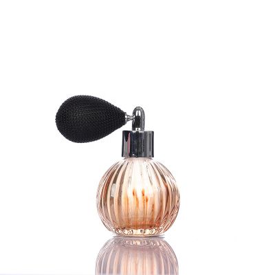 Custom Color 50ml Glass Perfume Bottle With Airbag Sprayer 