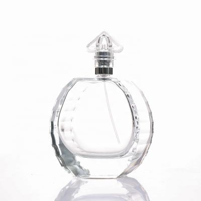 Flint Luxury 100ml Sector Aroma Fragrance Diffuser Perfume Glass Bottle With Spray 3oz 