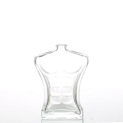 Low Price Funny 110ml Human Body Clear Aroma Fragrance Diffuser Perfume Glass Bottle 4oz 