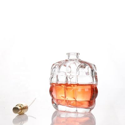 100ml Custom Made Glass Perfume Bottle For Personal Care 