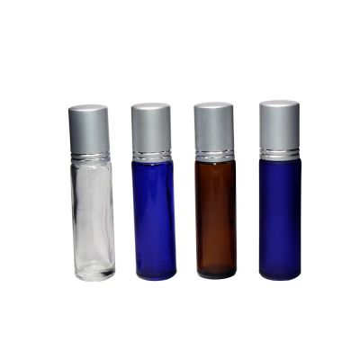 Wholesale essential roller bottles 5ml 15ml glass deodorant roll on bottle 10ml