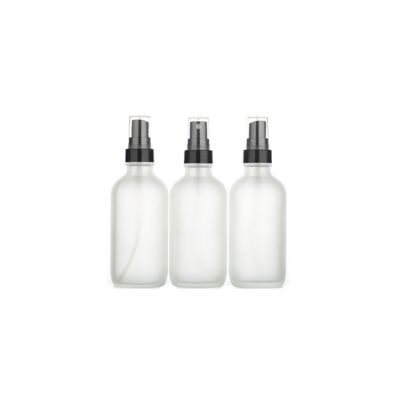 skin care packaging essential oil frosted glass bottle 30ml 120ml with mist spray 
