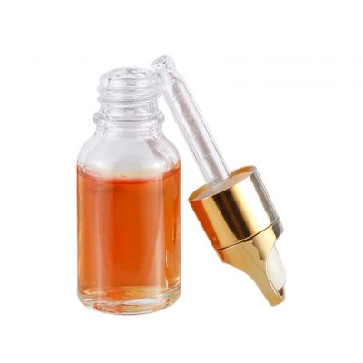 Good Material Clear Portable Label Printing Essential Oil Bottle with Dropper 