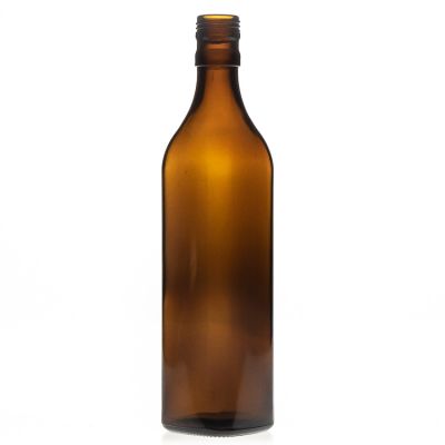 empty 540ml square amber glass wine bottle Wholesale 