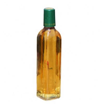 750ml clear saquare shaped glass bottle for olive oil or vinegar 