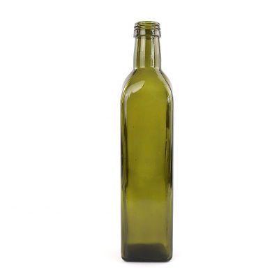 Wholesale empty clear green import olive oil glass bottles marasca 500ml olive oil glass bottle 