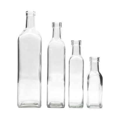 5oz 8.5oz 17oz 34oz Olive Oil Bottle, Clear Glass Oil Dispenser Bottles with Drip