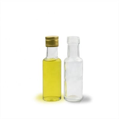 Empty Round 100ml Olive Oil Glass Bottles For Edible Cooking Oil Favored By Customers 