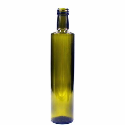 500ml 750ml 1000ml stocked clear flint antique square round rapeseed sunflower dark green glass olive oil bottle 