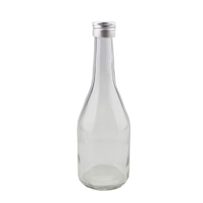 Round shape 250ml 300ml 500ml green/clear/ brown color olive oil cooking oil glass bottle with tin cap