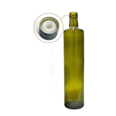 Top quality 750ml Dorica olive oil glass bottle 