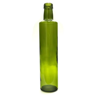 500ml 400g Dark Green Round Olive Oil Bottle 