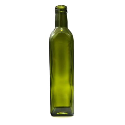 Square Luxurious Modern Empty Olive Oil Bottle 500ml 