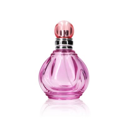 wholesale 100ml glass perfume bottle empty round glass bottles 