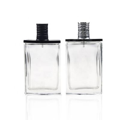 100ML Spray Glass Bottle Oblong Shape Perfume Bottle 