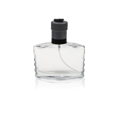 100ml Regular Design Cosmetic Package Refillable Perfume Glass Plain Bottle 