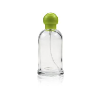 60ml Clear Transparent Round Cap Round Glass Spray Perfume Bottle 