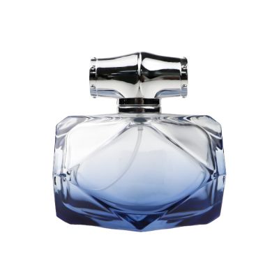 100ml elegant diamond-shaped perfume glass bottles manufacturer made in China 