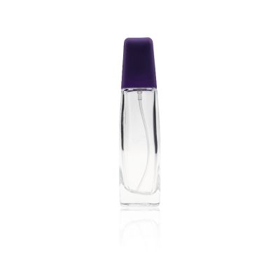 Luxury 50ml unique crystal rectangular perfume bottle glass 