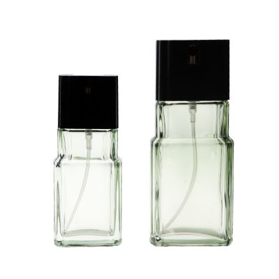 Regular Design Cosmetic Package Refillable Perfume Glass Plain Bottle 