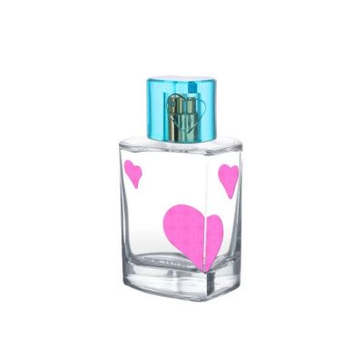 100ml bottle perfume with pump sprayer custom logo