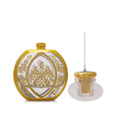 50ml travelling gold arabic perfume glass bottles for man 