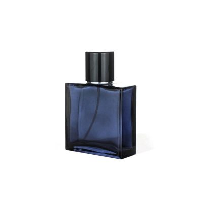 Wholesale 50ml custom made glass perfume bottle with sprayer 
