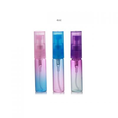 Custom size 5ml mini perfume spray bottle glass vial 