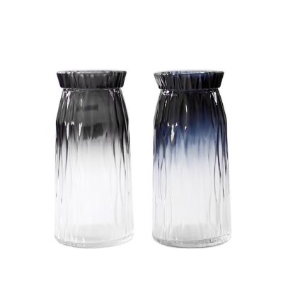 Custom Color Crystal Elegant Rose Flower Glass Vase
