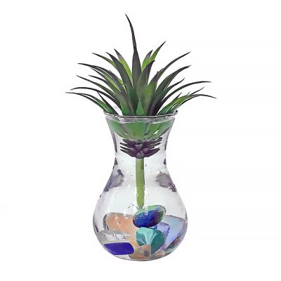 Wholesale Cheap Mini Small Clear Hydroponic Glass Hyacinth Bud Vase 