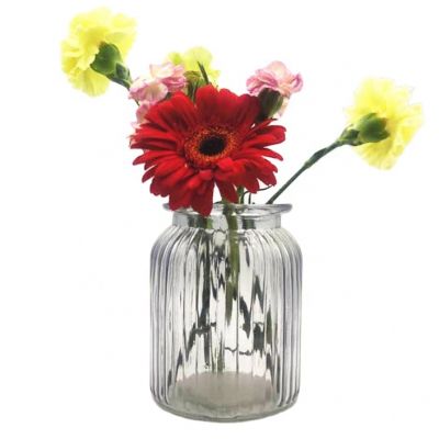 cheap colour glass vase for flower