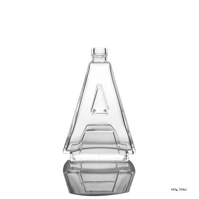 Factory Directly OEM 500ml Liquor Bottles Vodka Glass Bottle for Sale 