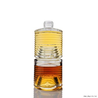 150ml 250ml Small Mini Clear Glass Liquor Bottle Spirit Bottle 