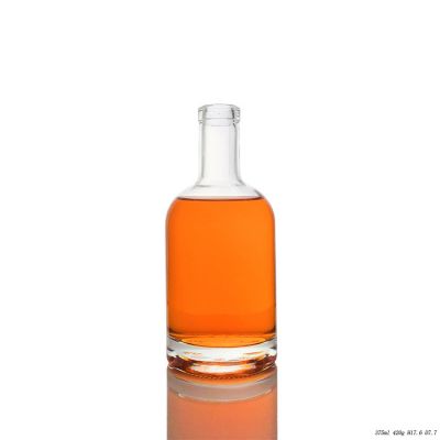Popular Classic Liquor Bottle Size 375ml Absolut Vodka Bottle With Cork 