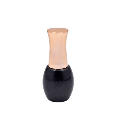 empty15ml uv gel nail polish round bottles with nail polish plastic cap 