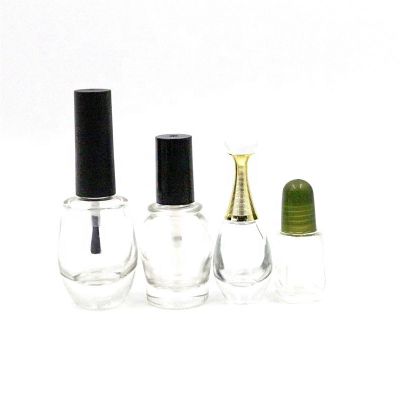 5ml 10ml 12ml 15ml Glass Nail polish bottle,Clear Nail Oil bottle,Empty Glass bottle for nail polish