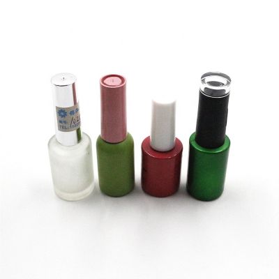 5ML 10ML 15ML Uv Gel Round Glass Nail Polish Bottle 