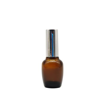 12ml amber oral glass bottle for nail polish oil 