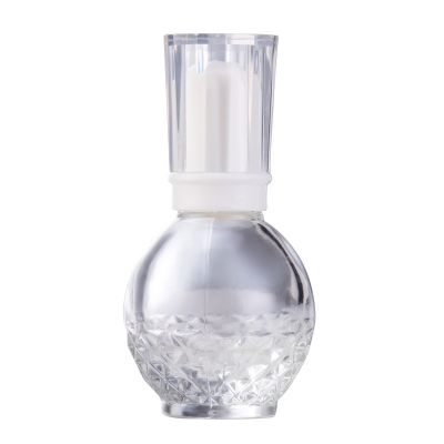 wholesale high quality 15ml empty glass custom nail polish bottle