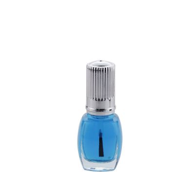 15ML High-end Square Glass Bottle Empty Nail Polish Bottle With Anodized Aluminum Cap 